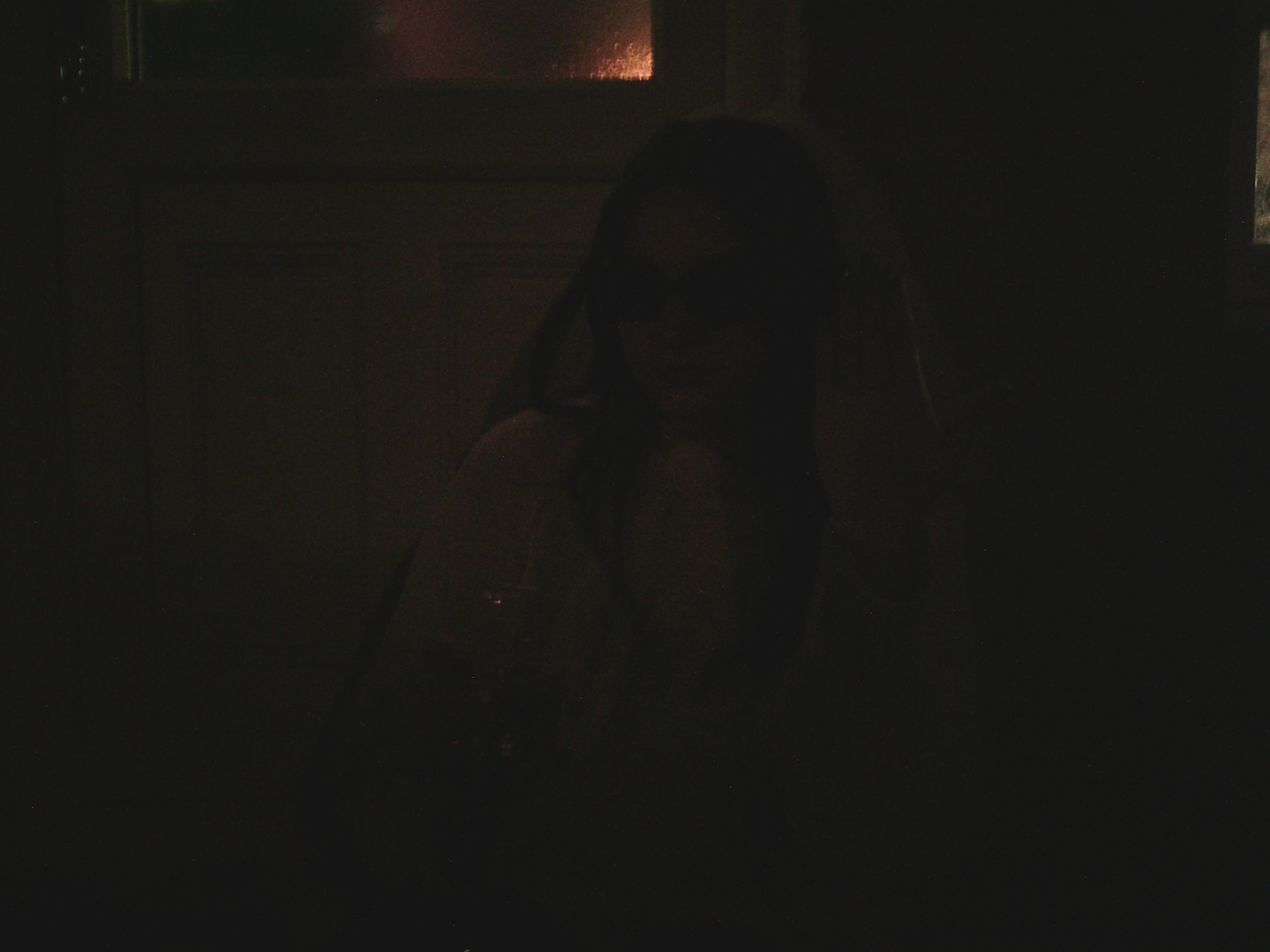 brianna the bride smoking on her steps